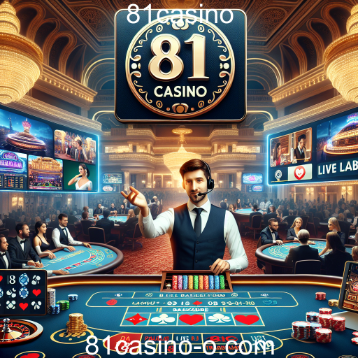 A Experiência Imersiva do Cassino Ao Vivo no 81casino